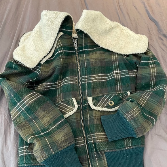 Hurley Plaid Jacket - Picture 2 of 4